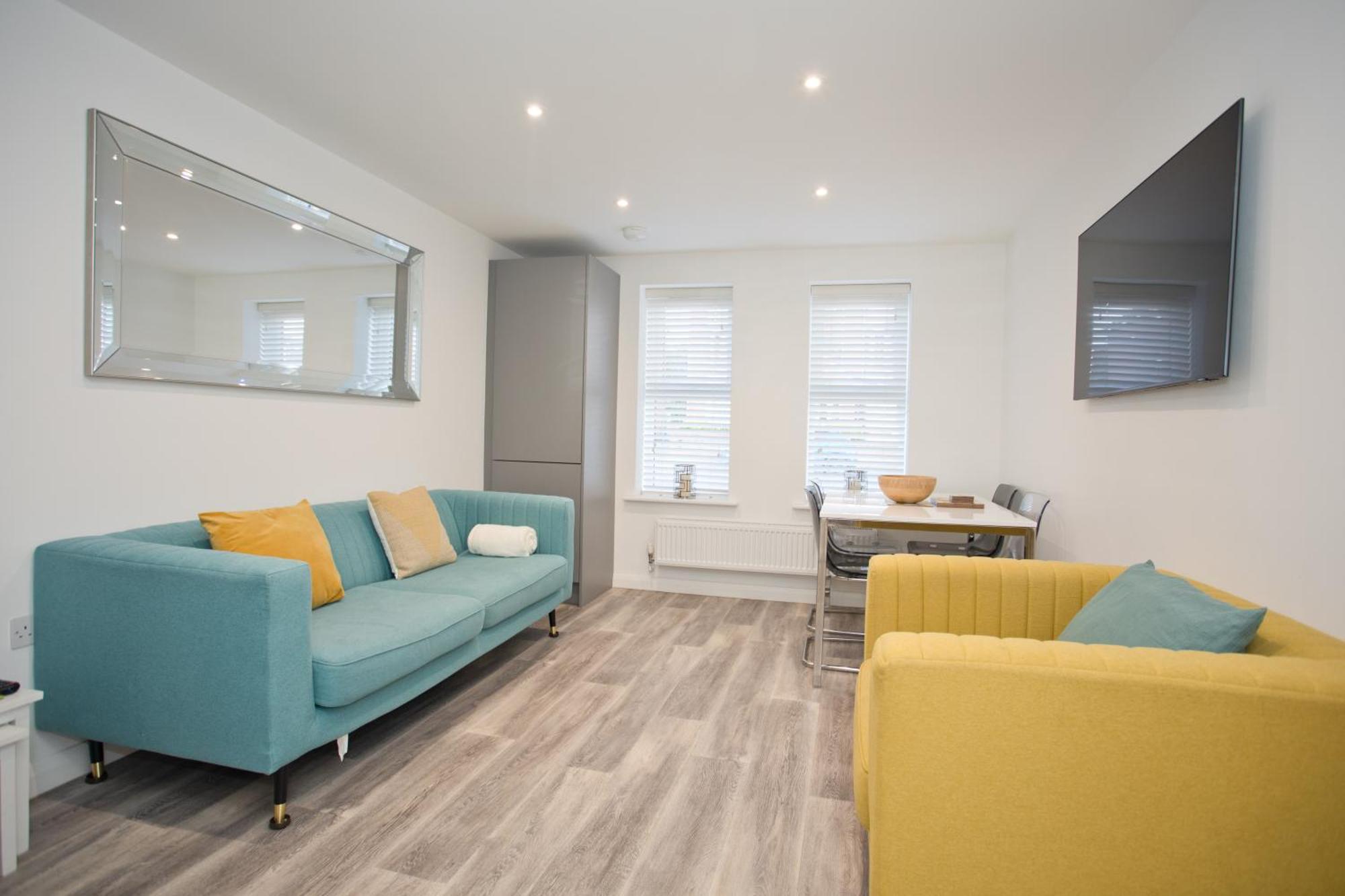 Sea Air - 2 Bedrooms - Parking - Mins To Beach Bournemouth Esterno foto